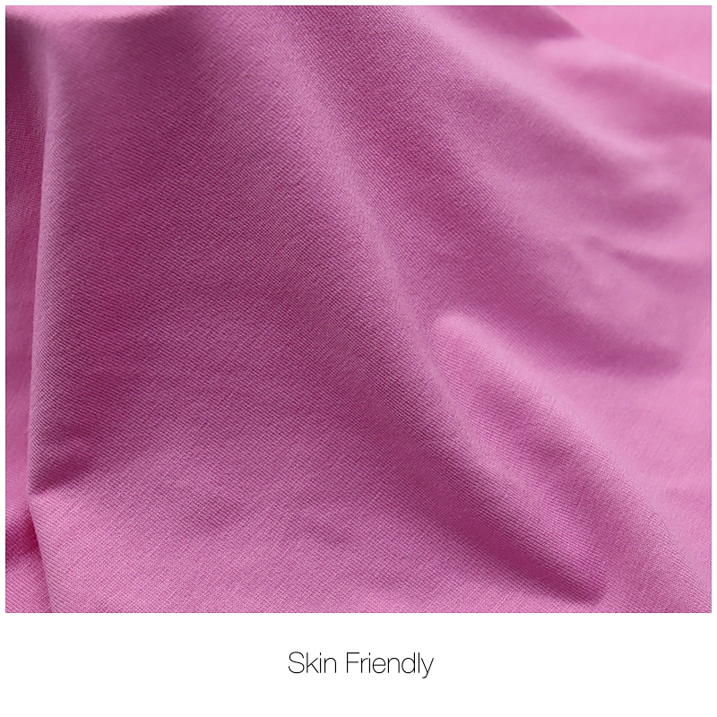 4-way stretch rayon spandex single jersey fabric